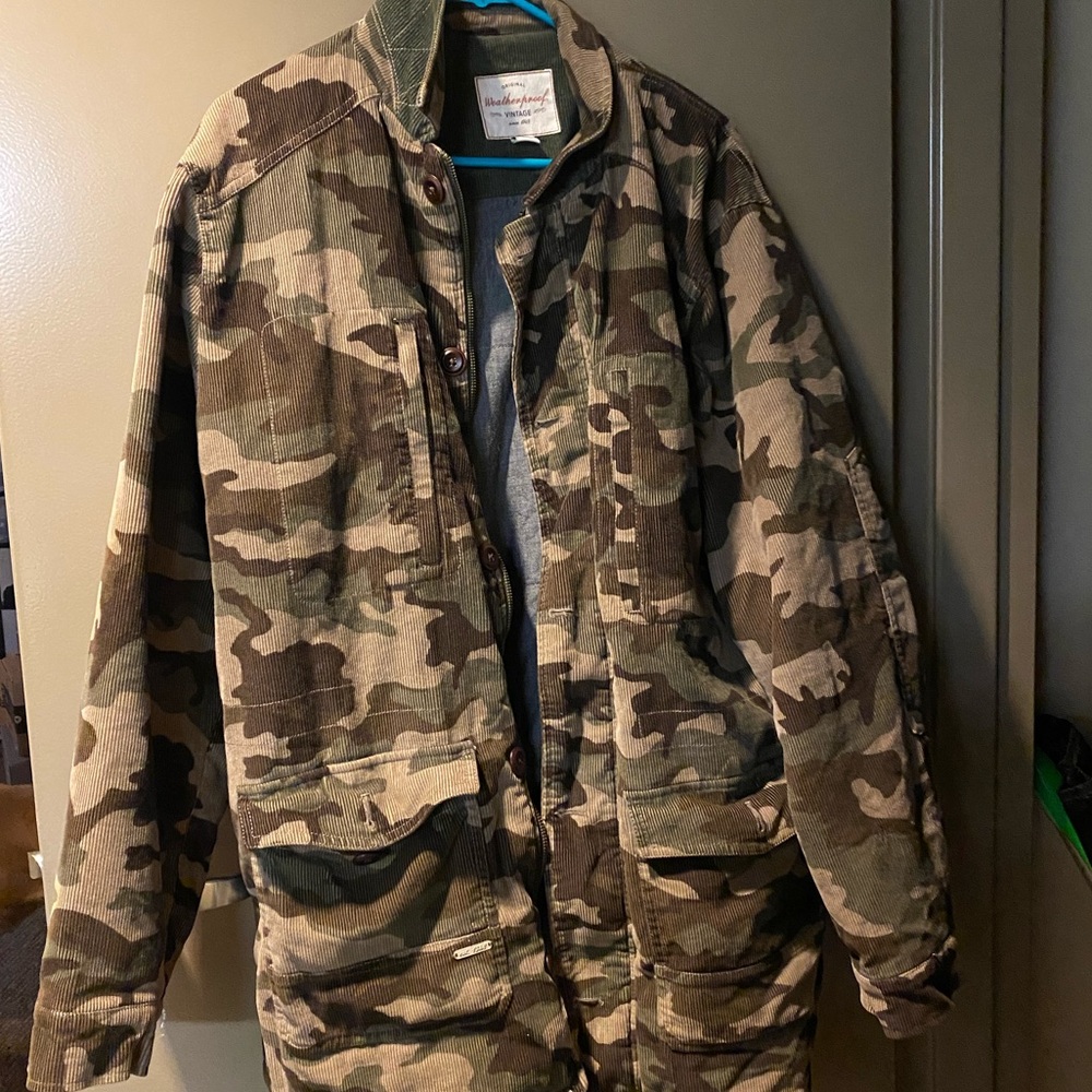 Vintage Camo Coat